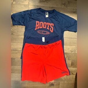 Roots swim set- shorts & swim shirt